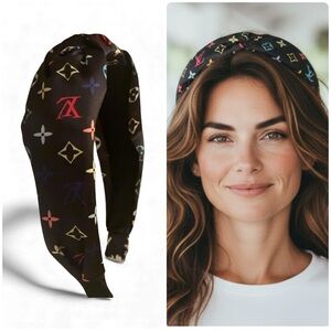 Multicolor Designer LV Headband